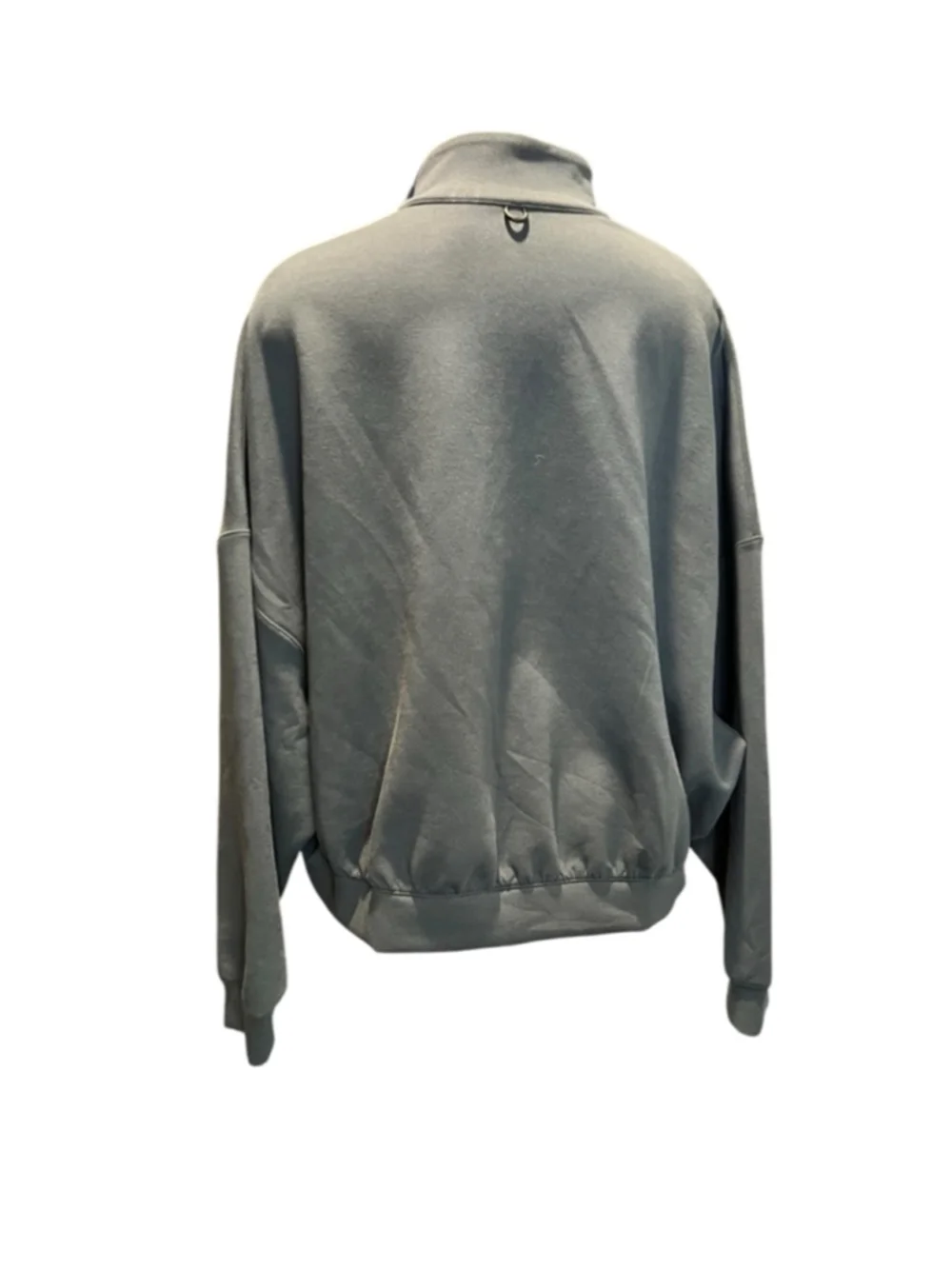 Women's Nike 24.7 Impossibly soft green Gray (seaweed)Quarter-Zip Sweatshirt XL